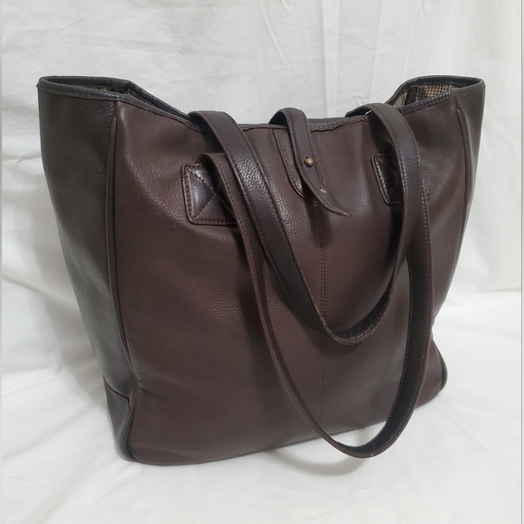 Ralph Lauren Handbags - Vintage Ralph Lauren Oversize Leather Tote